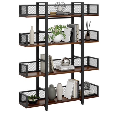 STURDIS 4 Tier Industrial Bookshelf