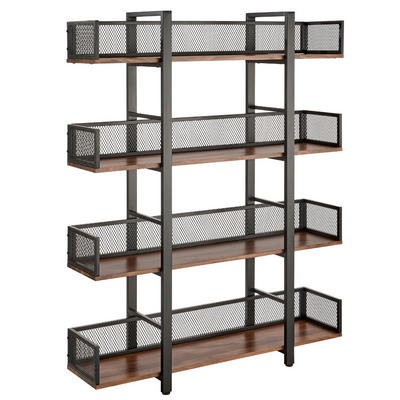 STURDIS 4 Tier Industrial Bookshelf