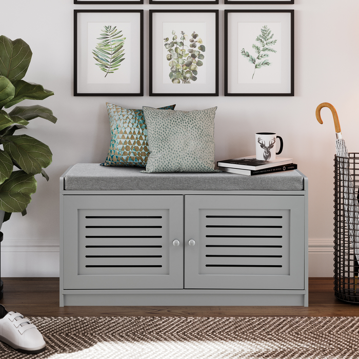 Cushion for clearance shoe rack